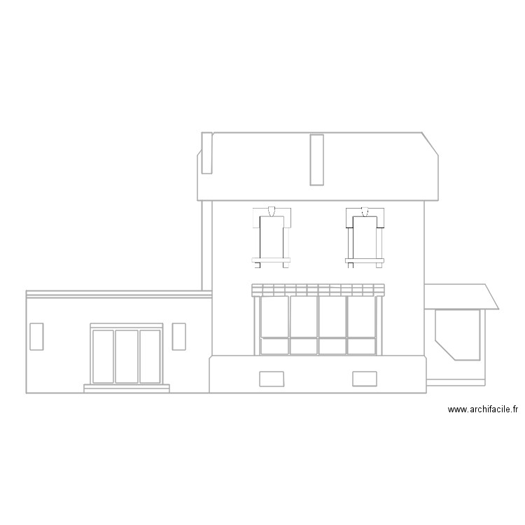 OasisOuestproj. Plan de 55 pièces et 135 m2