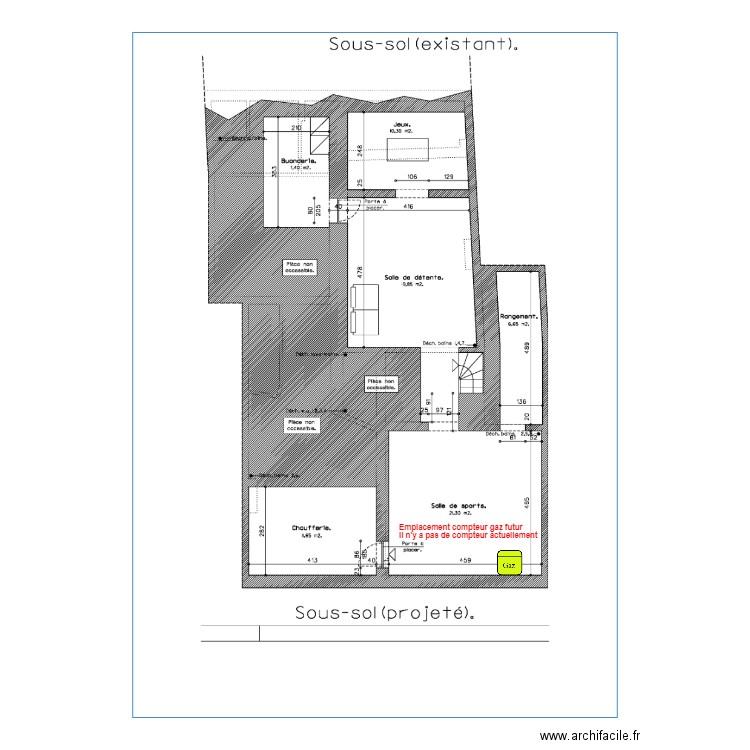 St MARTIN gaz emplacement ORES. Plan de 0 pièce et 0 m2