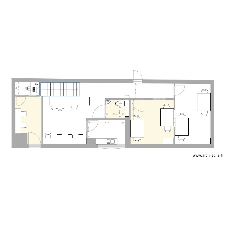 Henner wc erp. Plan de 0 pièce et 0 m2