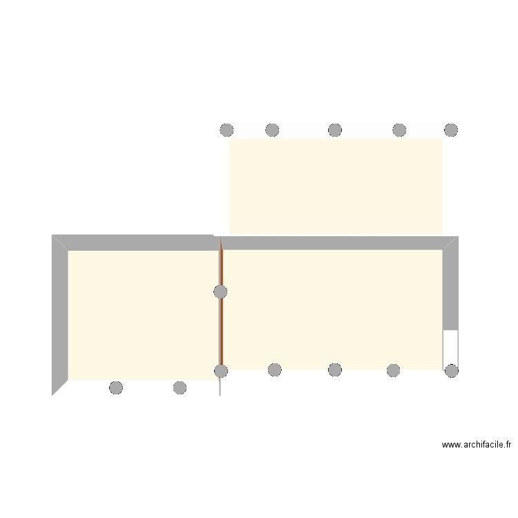 LESUFFLEUR . Plan de 3 pièces et 19 m2