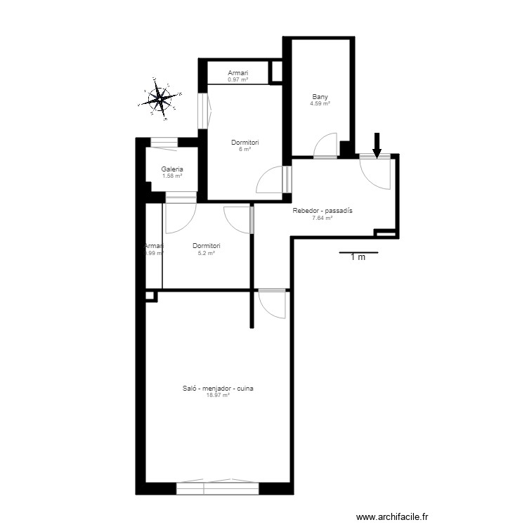 ED XARPELL 2 D ENCAMP. Plan de 0 pièce et 0 m2