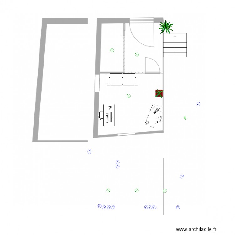 1 salon. Plan de 0 pièce et 0 m2