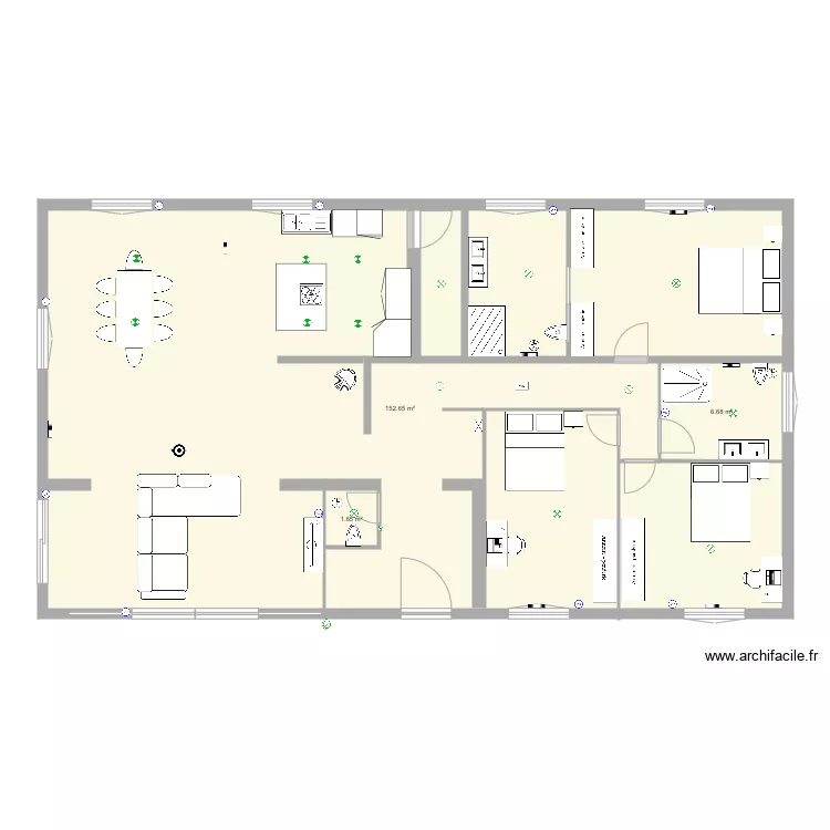 Maison st nicolas 2. Plan de 