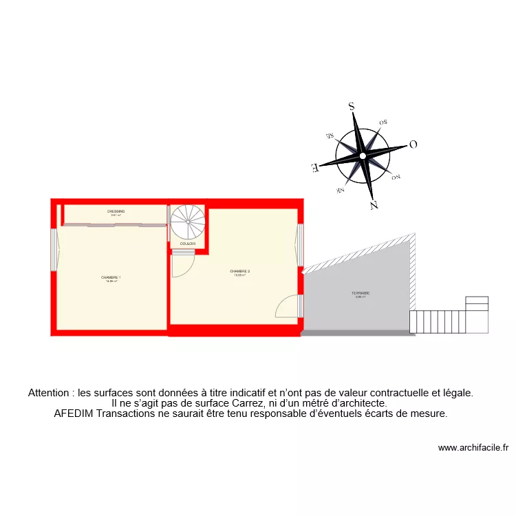 BI 6408 ETAGE 1. Plan de 