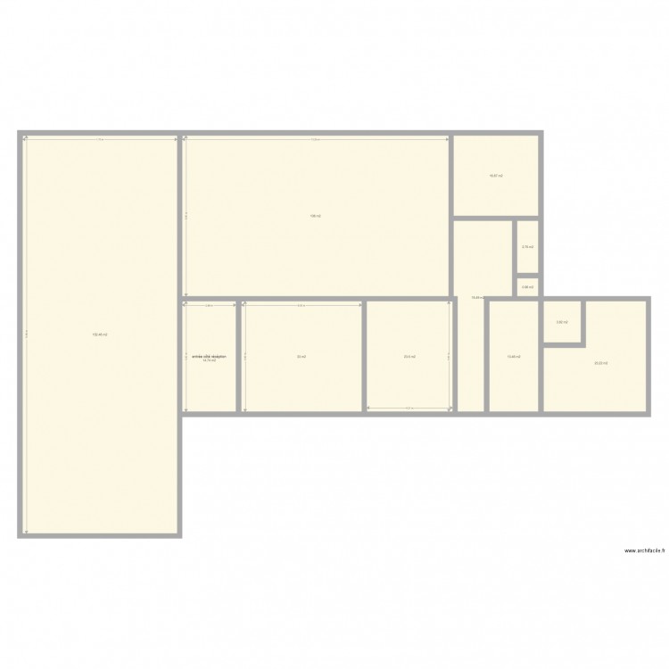 ROGER. Plan de 12 pièces et 409 m2