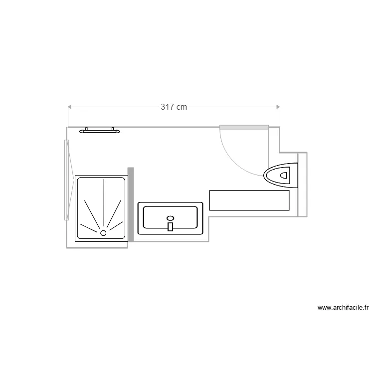 Projet rénovation sale de bains. Plan de Projet rénovation sale de bains. Plan de