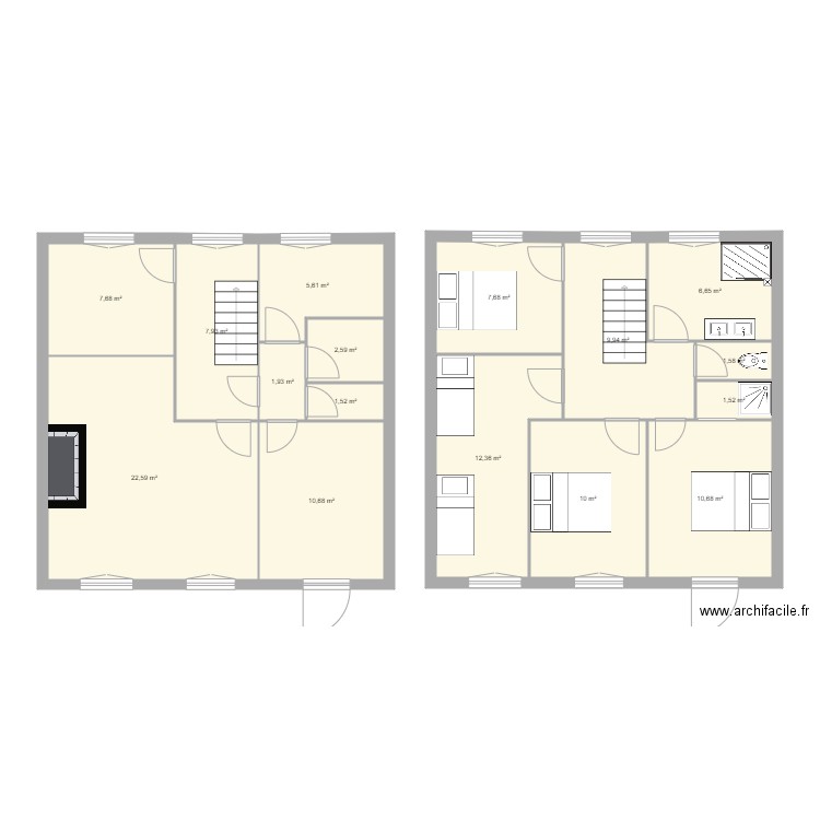 Soueix. Plan de 0 pièce et 0 m2