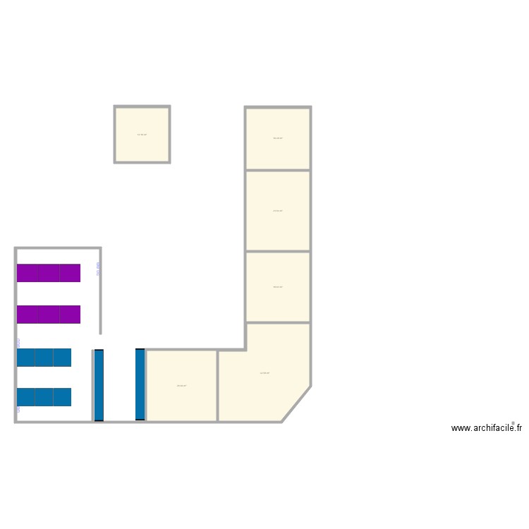 Proposition 1 Open space 29 personnes. Plan de 0 pièce et 0 m2