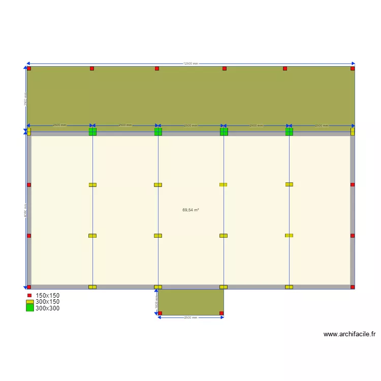 Апрелевка Сваи. Plan de 
