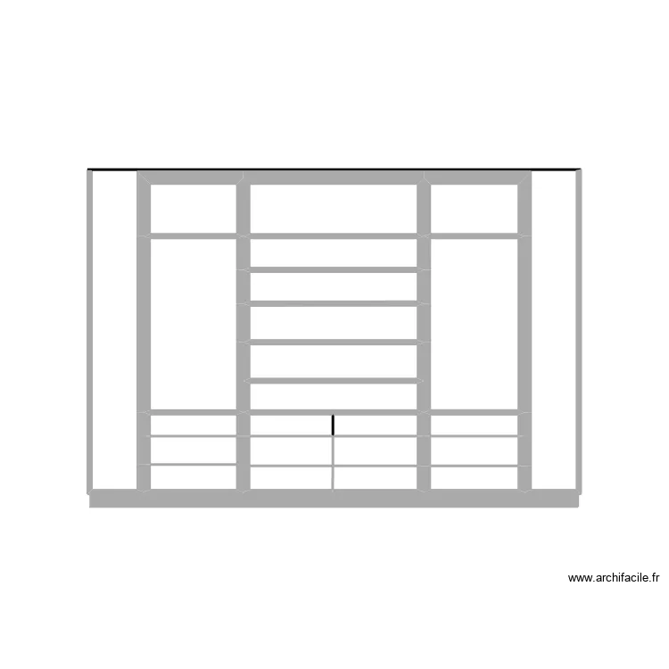 Anatole biblioth&egrave;que 7. Plan de 