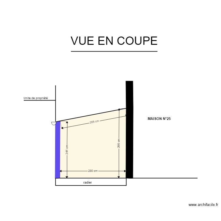 LEONARDO1. Plan de 1 pièce et 8 m2