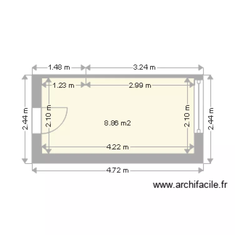 cuisine Dopter v1. Plan de 
