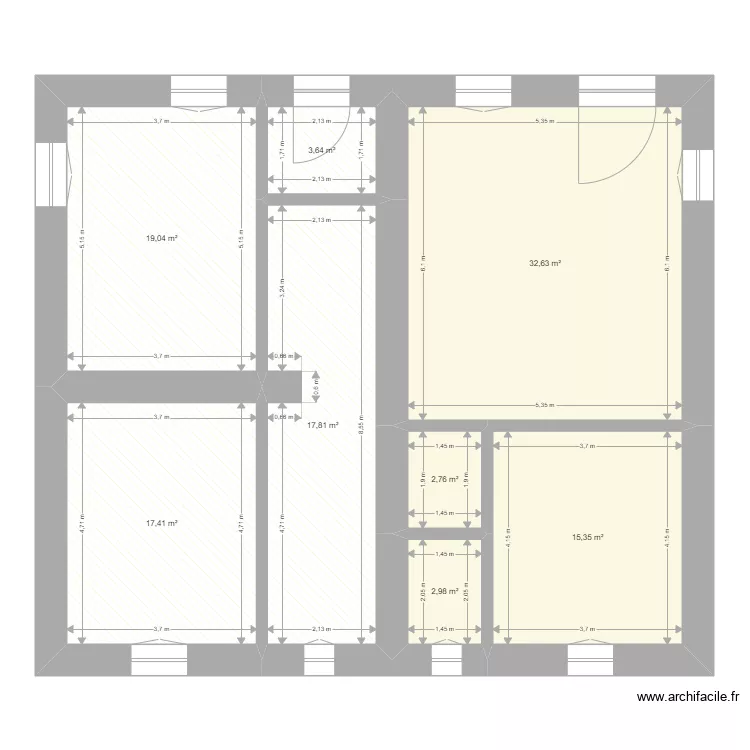 Guyot 2. Plan de 