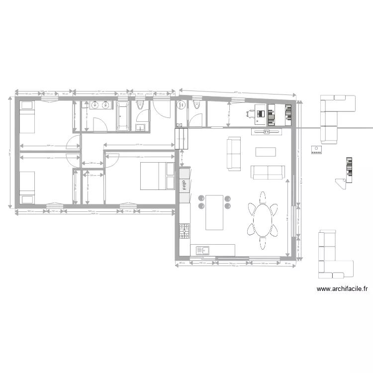 RP Maison actuelle avec modif nouvelle 2. Plan de 