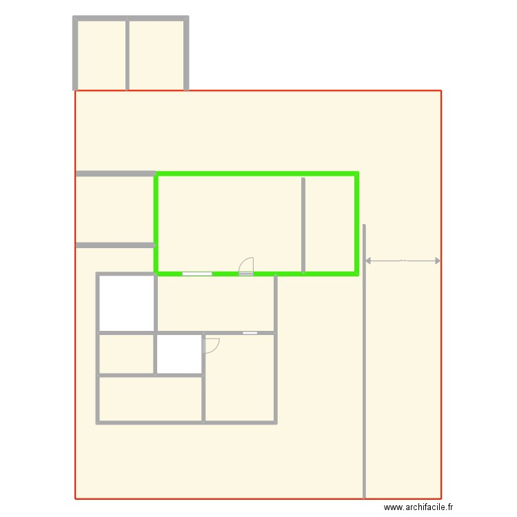 Perso MD 5. Plan de 9 pièces et 442 m2