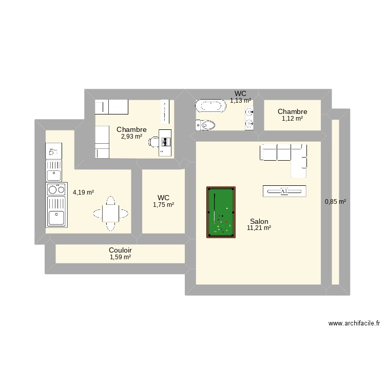 dsfghjkkjhgf. Plan de 0 pièce et 0 m2