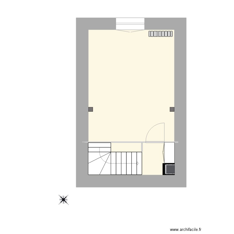 Maison Sophie Etage Etat actuel V1. Plan de 0 pièce et 0 m2