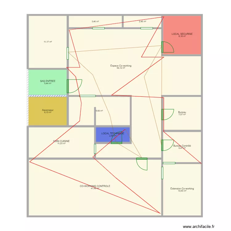 HUMLAUT INTRUSION. Plan de 