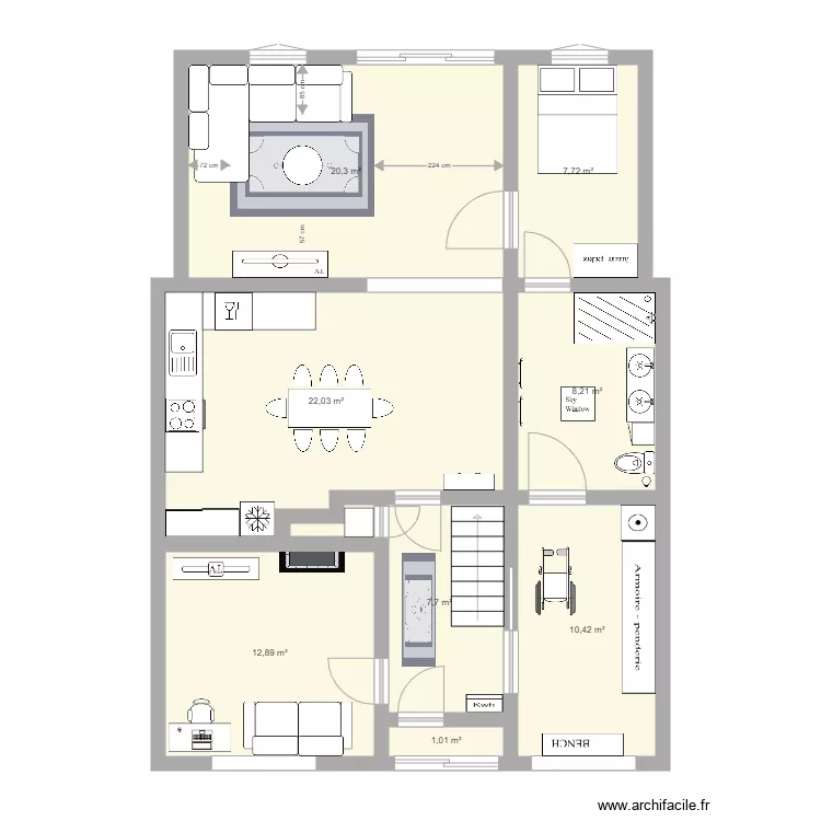 Greenfield Grove Big one extra bed. Plan de 