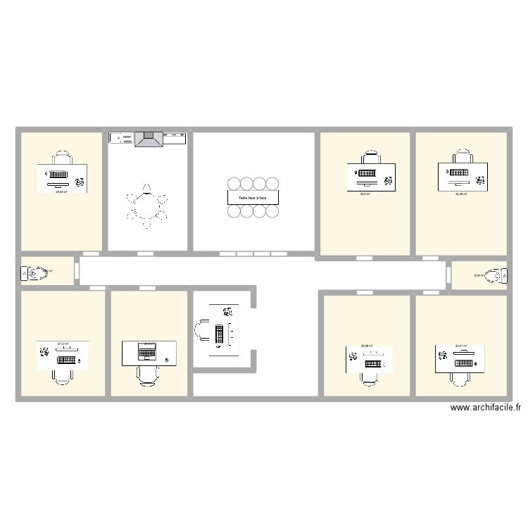 Team Work. Plan de 0 pièce et 0 m2