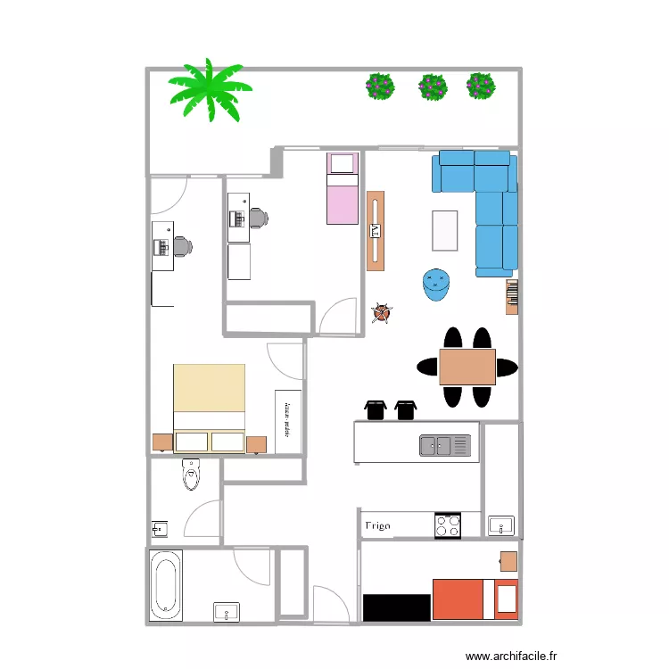 Marc Location 3. Plan de 