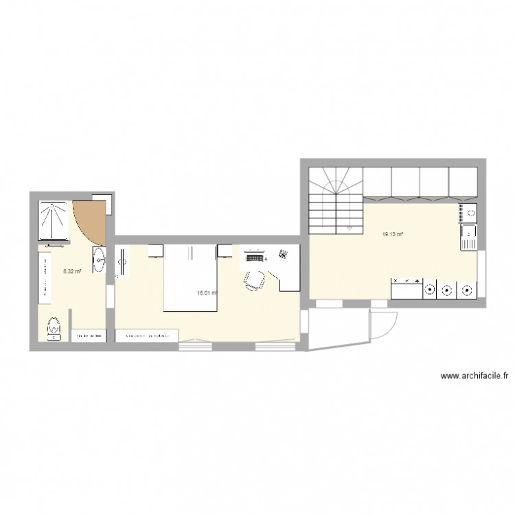 espace solene. Plan de 0 pièce et 0 m2