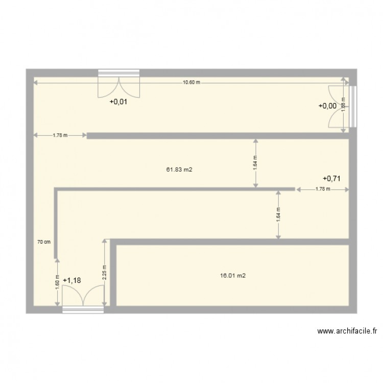 Rampe ADAP Ecole Chateau Eau. Plan de 0 pièce et 0 m2