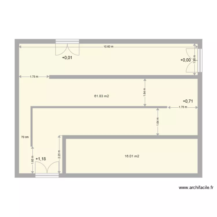 Rampe ADAP Ecole Chateau Eau. Plan de 