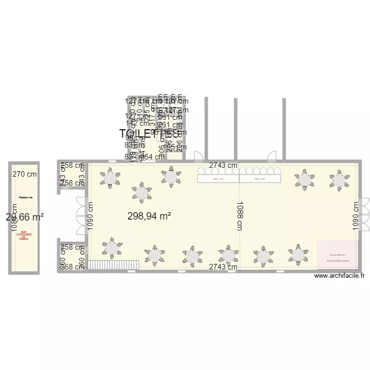 SALLE ST MAURICE II. Plan de SALLE ST MAURICE II. Plan de