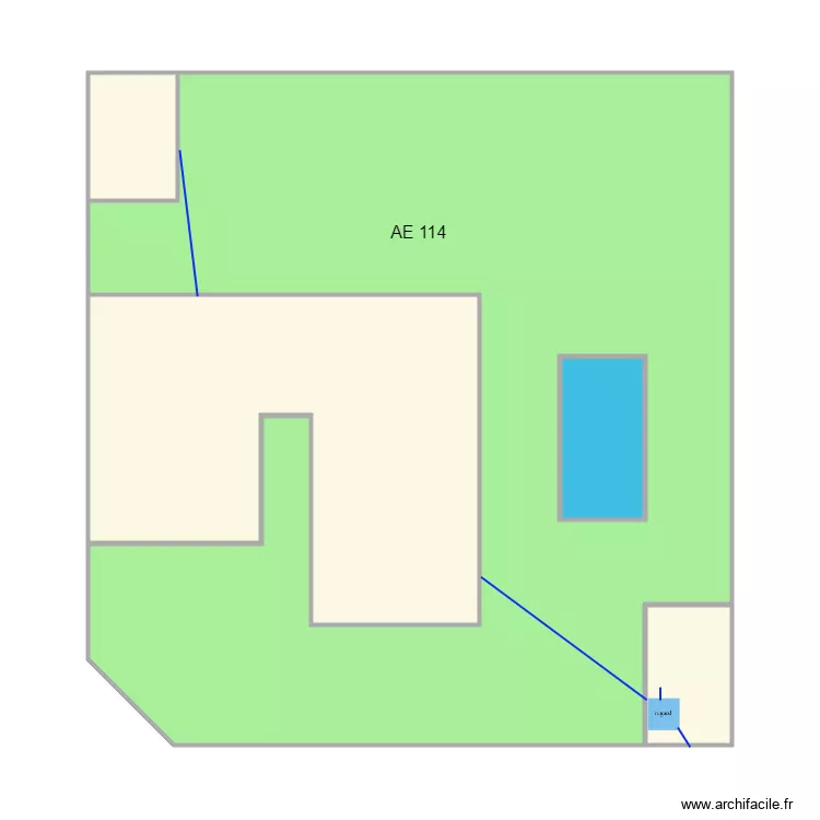 RIGAUDEAU ASS. Plan de 