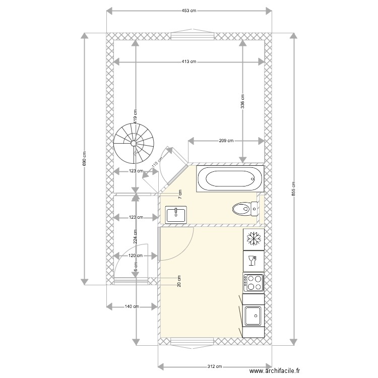 Villeurbanne LOG 4 version 3. Plan de 0 pièce et 0 m2