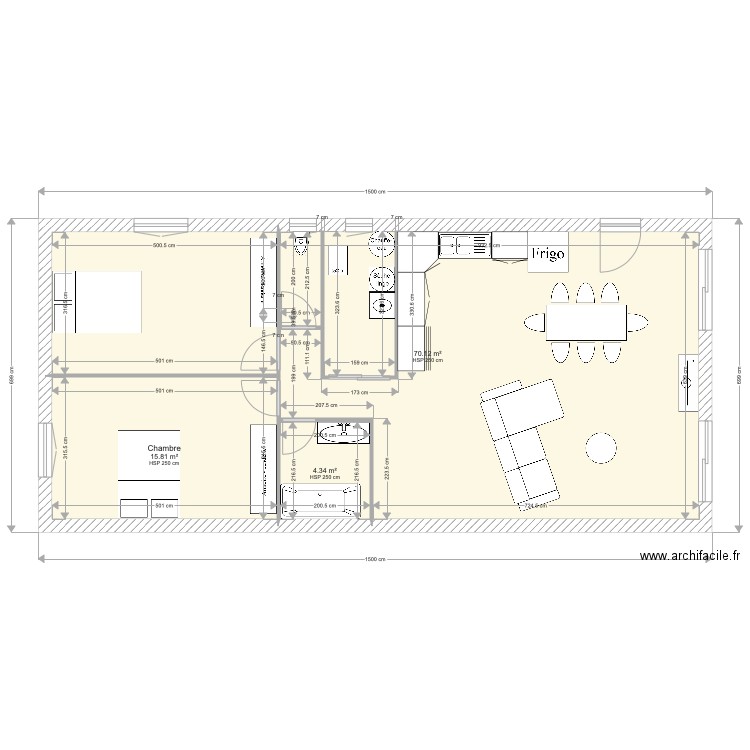 Maison DE FARIA. Plan de 0 pièce et 0 m2