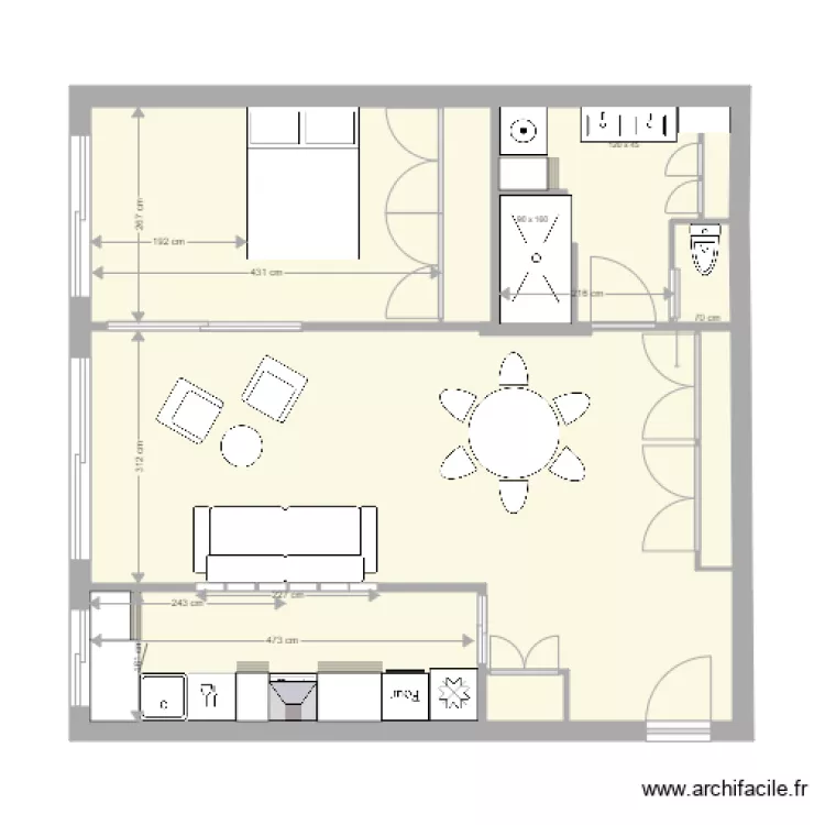 niogret 4 avril num&eacute;ro 4. Plan de 