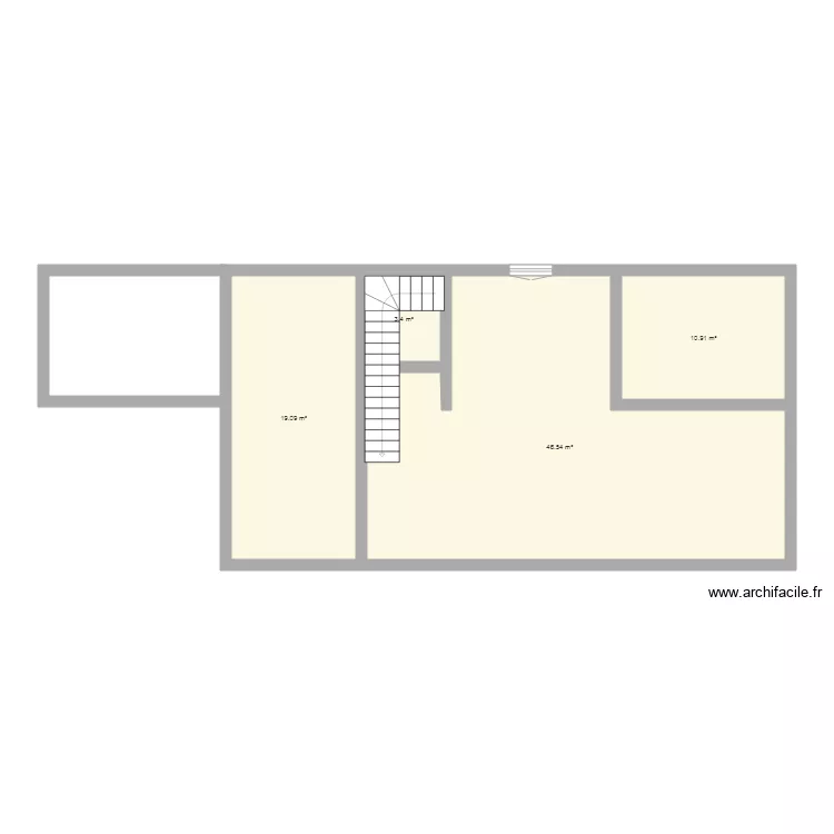Maison Annexe. Plan de 