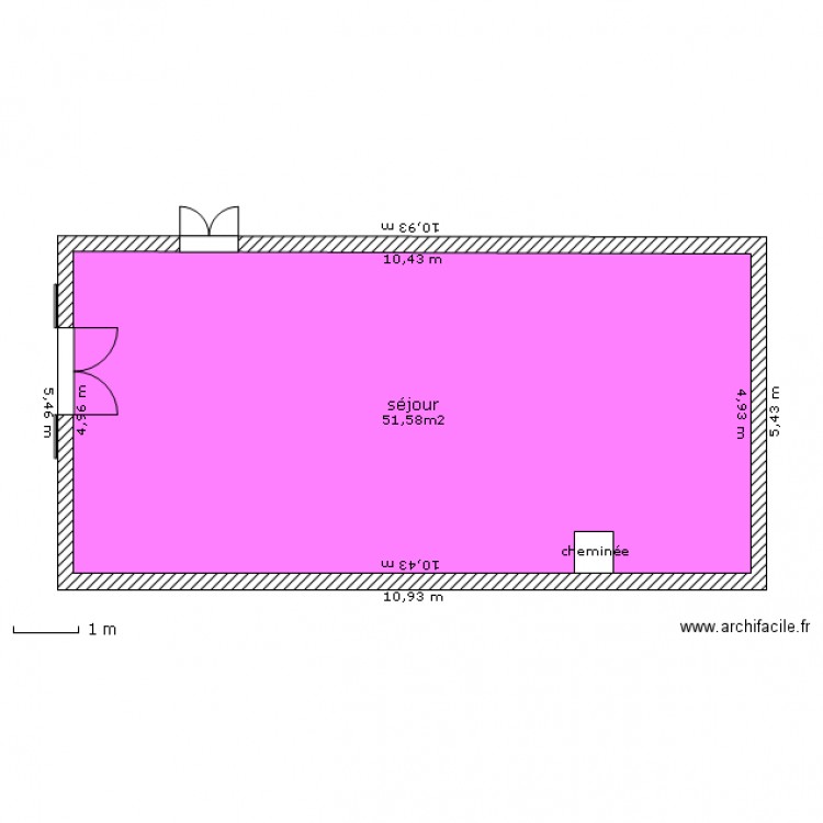 TEST  N°. Plan de 0 pièce et 0 m2