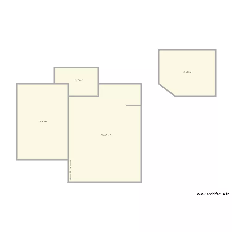 VILLA LA CHAUMIERE PROJET 2. Plan de 
