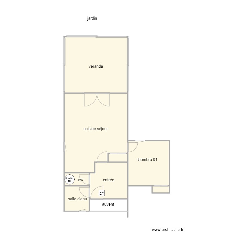 sarradin. Plan de 0 pièce et 0 m2