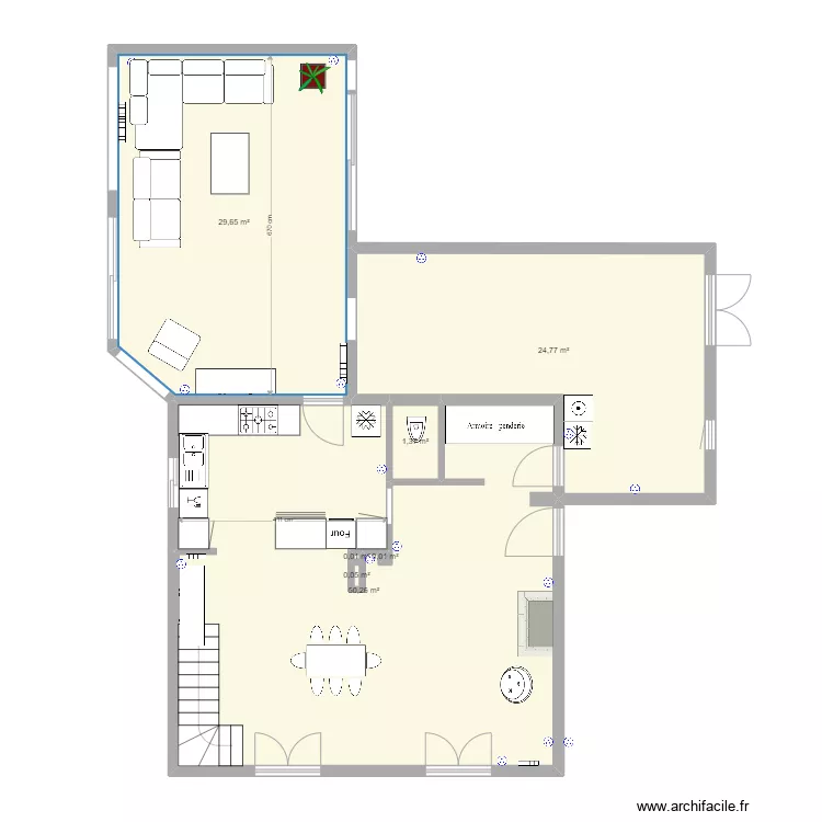 Chasselay actuel. Plan de 