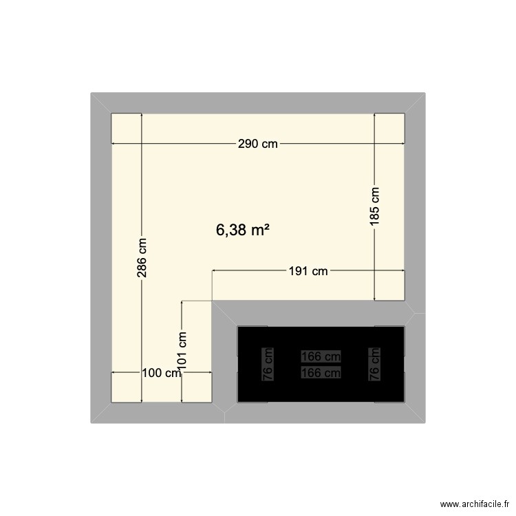 salle de bain. Plan de 0 pièce et 0 m2