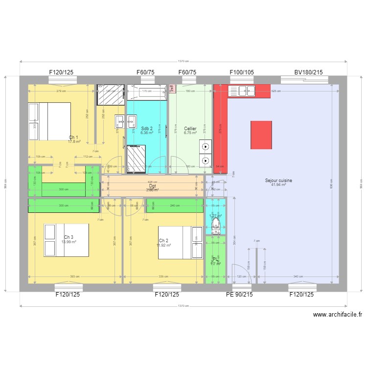 LEWILLE. Plan de 0 pièce et 0 m2