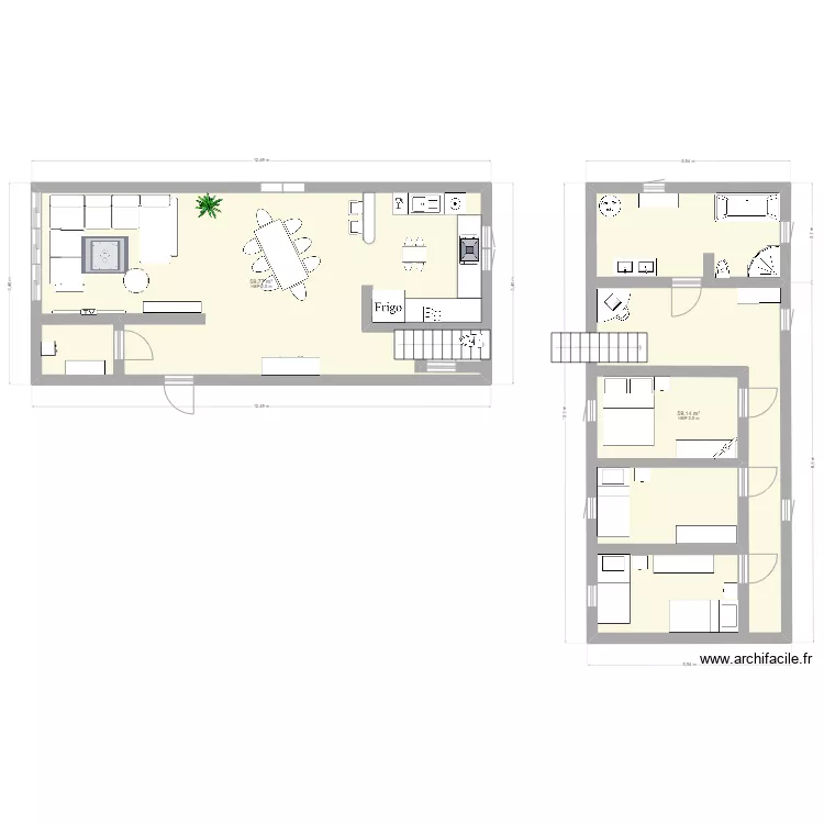 plan container 2. Plan de 