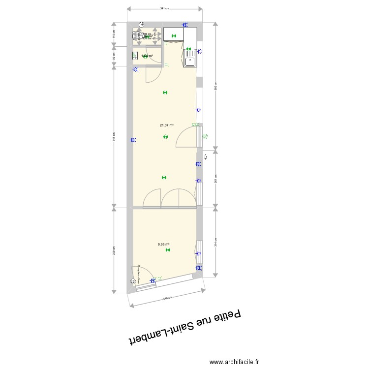 Salle Saint Lambert Pace Majore Boine. Plan de 0 pièce et 0 m2