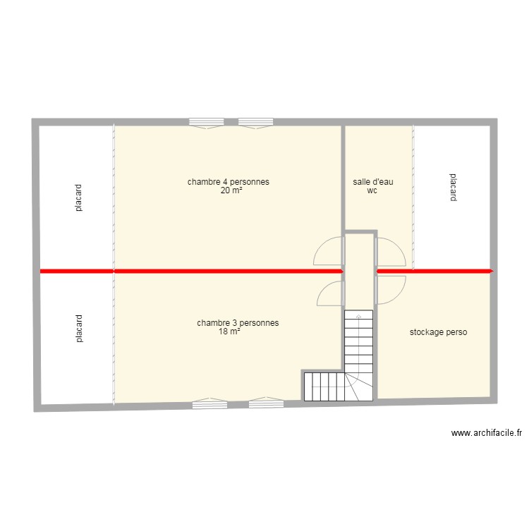 projet jarraud. Plan de 0 pièce et 0 m2