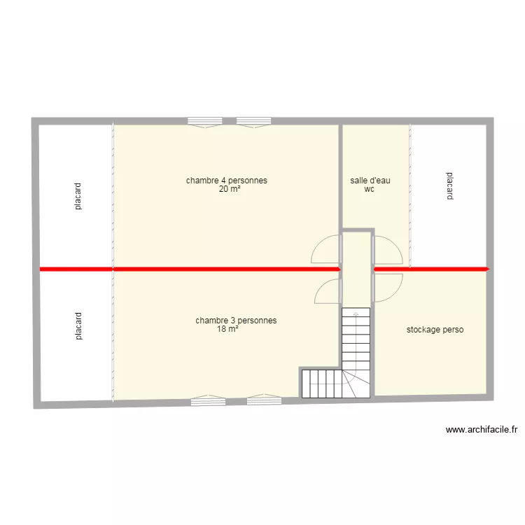 projet jarraud. Plan de 