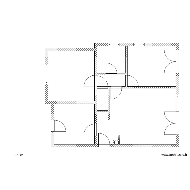 BAILLY - DACHSTEIN. Plan de 