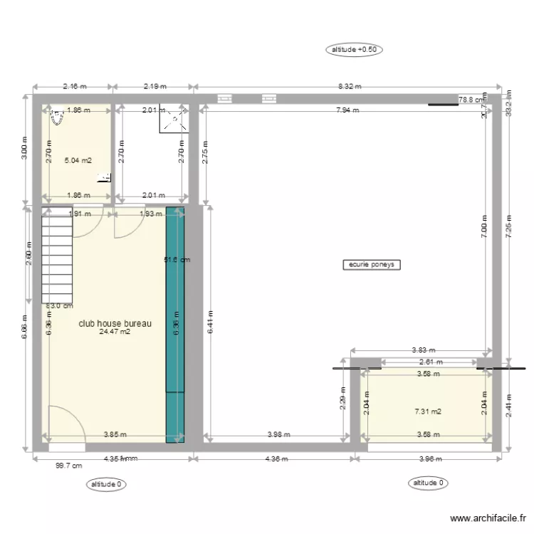 club house19. Plan de club house19. Plan de