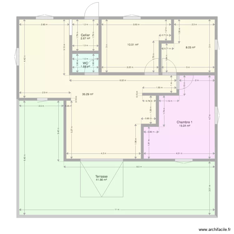 Plan neutre maudette v1. Plan de 