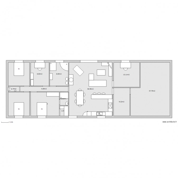 maison mur defini. Plan de 0 pièce et 0 m2