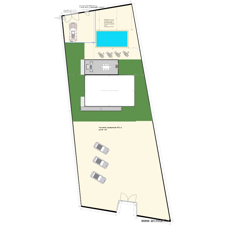 MAISON THIERRY FABIENNE PLAN N 13. Plan de 0 pièce et 0 m2