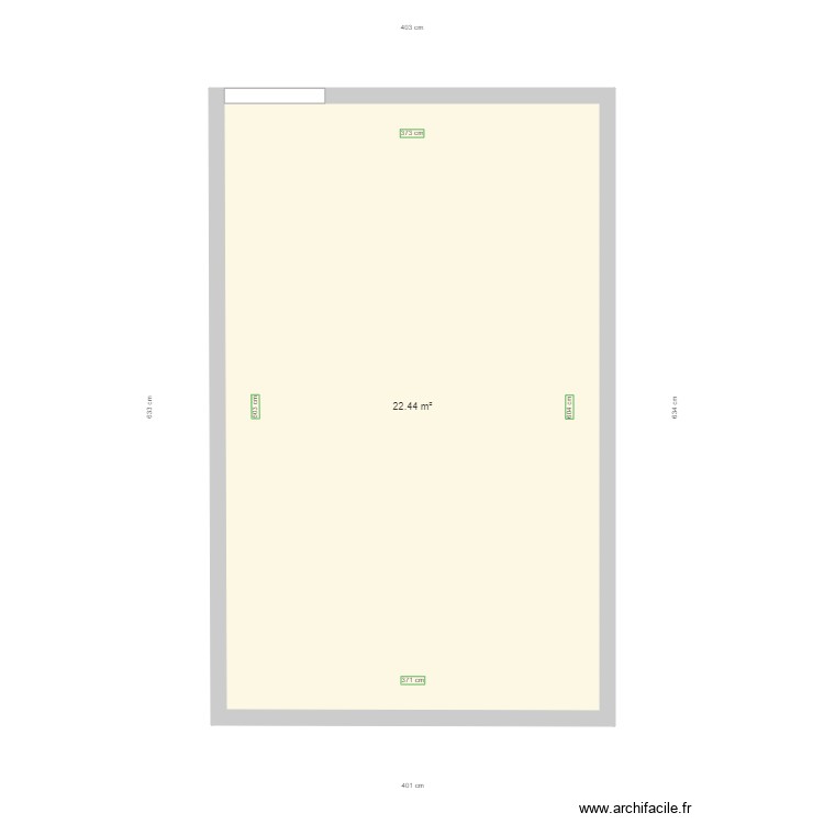 plan 1. Plan de 0 pièce et 0 m2